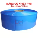 Co nhiệt PVC bọc khối Pin Lithium. Size 150 - 170 - 200 - 250 - 300mm